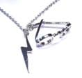 Glasses and Lightning necklace, prop replica 2771